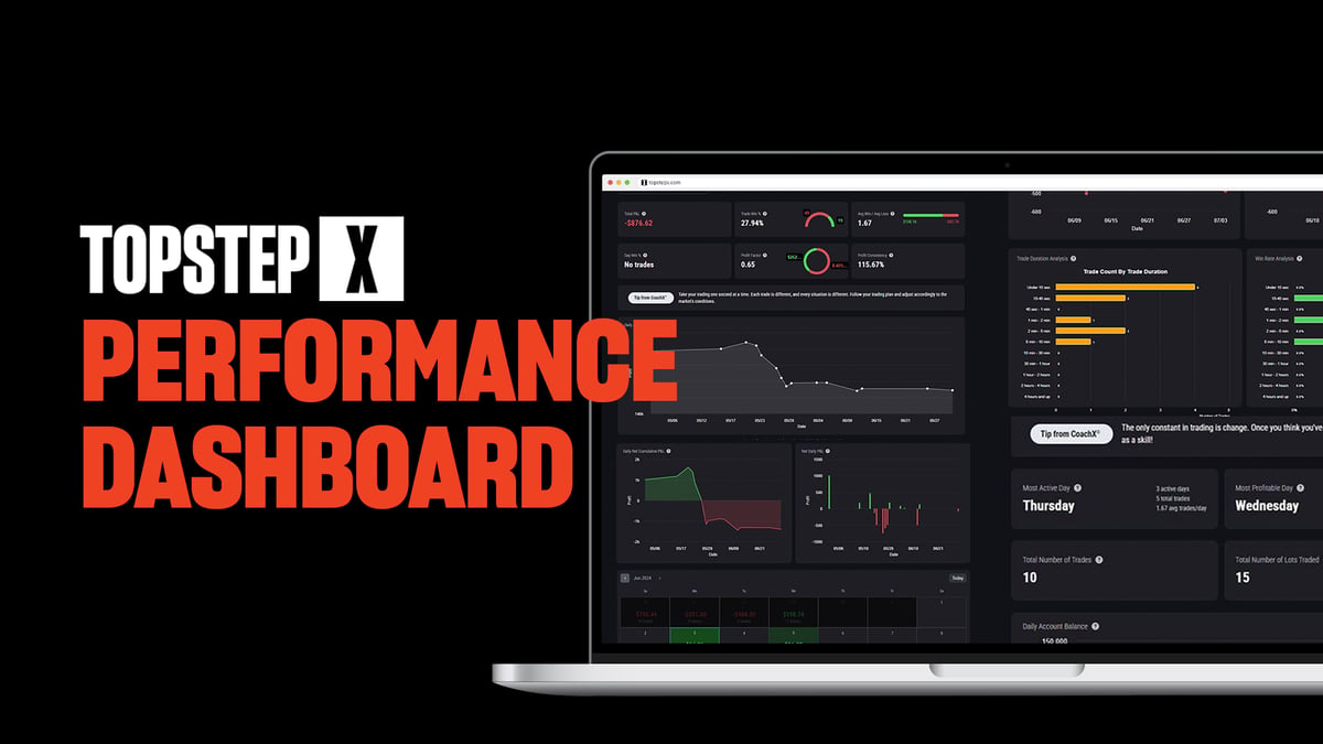 TopstepX Performance Dashboard